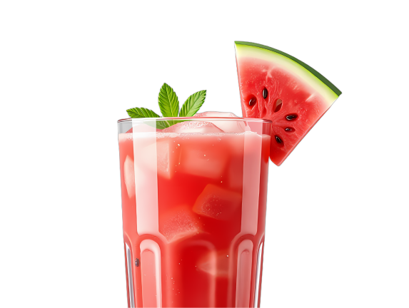 Fresh watermelon juice