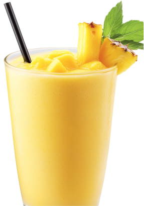 Golden pineapple juice